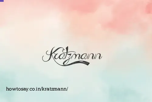 Kratzmann