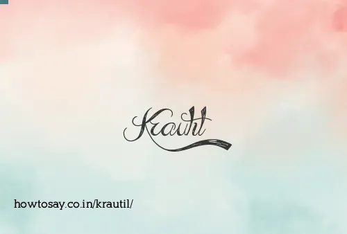 Krautil