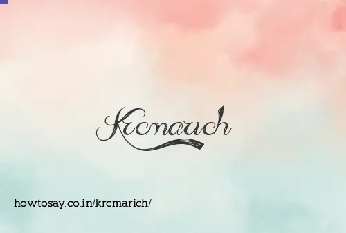 Krcmarich