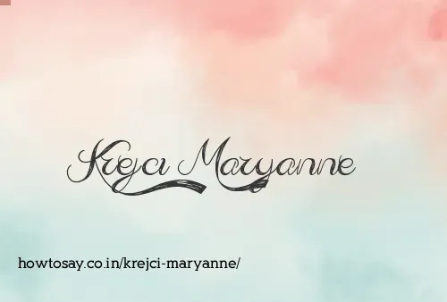 Krejci Maryanne