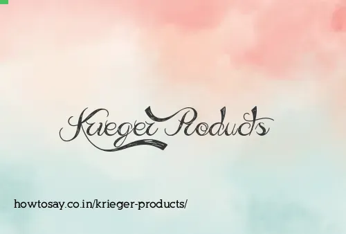 Krieger Products