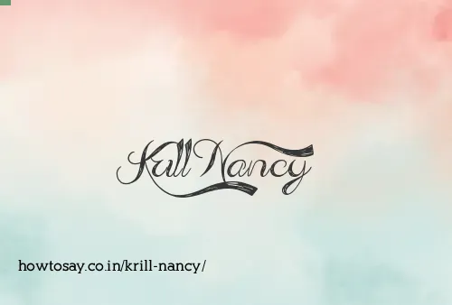Krill Nancy