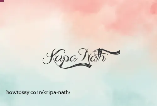 Kripa Nath