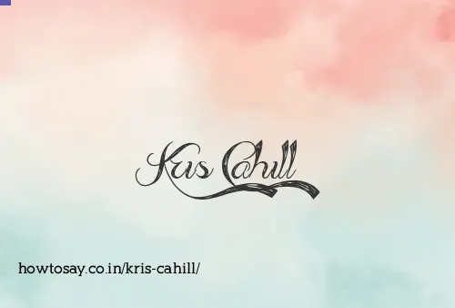 Kris Cahill