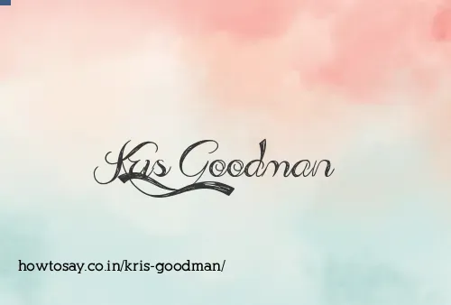 Kris Goodman