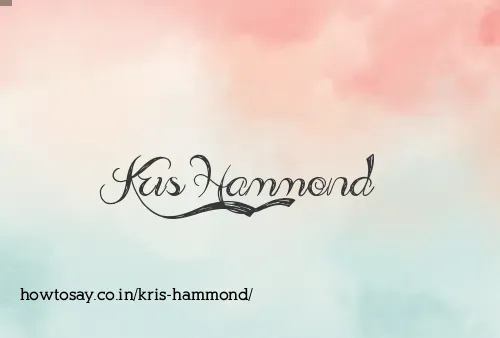 Kris Hammond