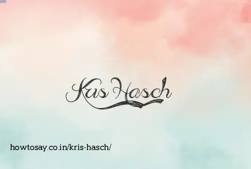 Kris Hasch