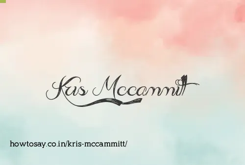 Kris Mccammitt