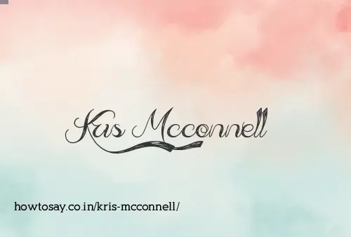 Kris Mcconnell