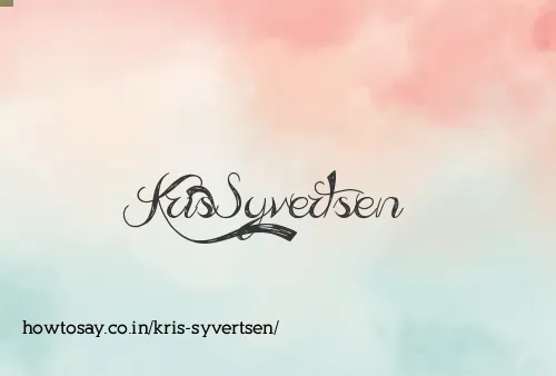 Kris Syvertsen