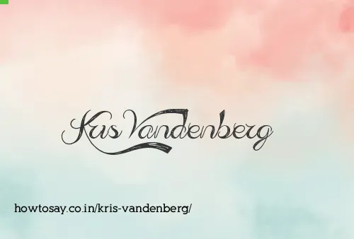 Kris Vandenberg