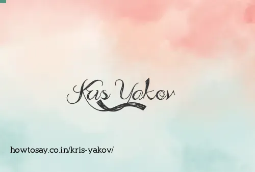 Kris Yakov