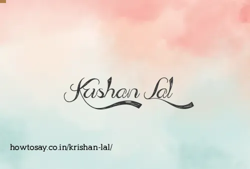 Krishan Lal