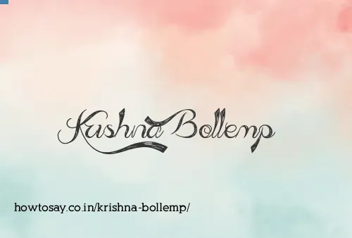 Krishna Bollemp