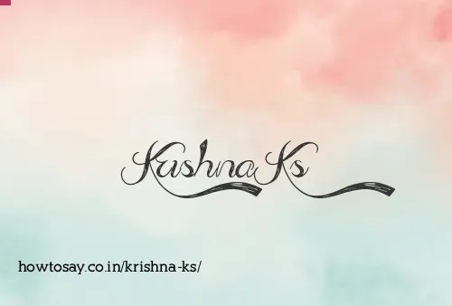Krishna Ks