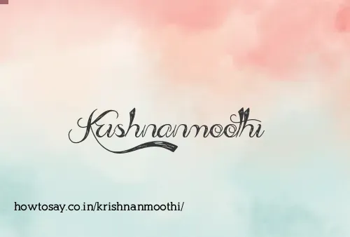 Krishnanmoothi