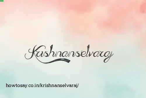 Krishnanselvaraj