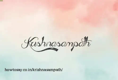 Krishnasampath