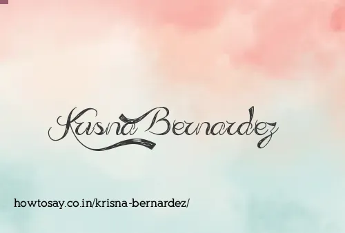 Krisna Bernardez