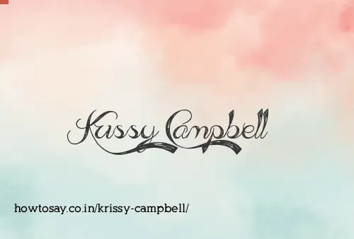 Krissy Campbell