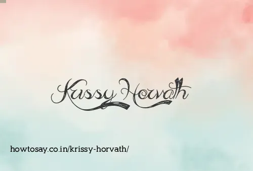 Krissy Horvath
