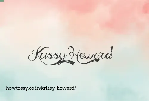 Krissy Howard