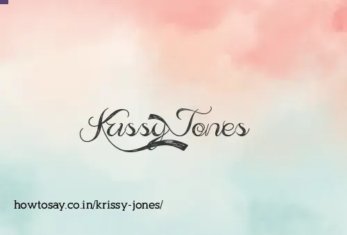 Krissy Jones