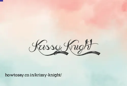 Krissy Knight