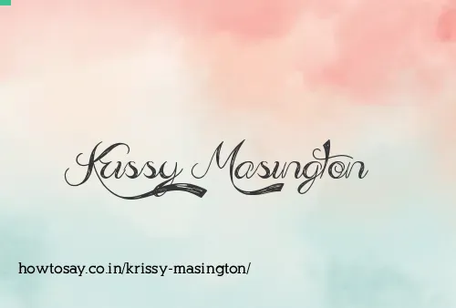 Krissy Masington
