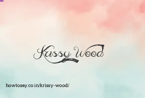 Krissy Wood