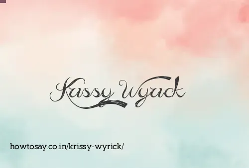 Krissy Wyrick