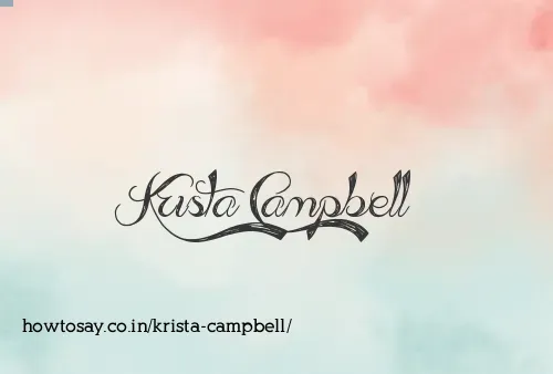 Krista Campbell