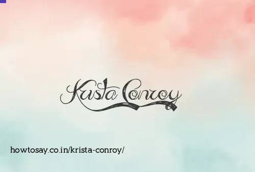 Krista Conroy