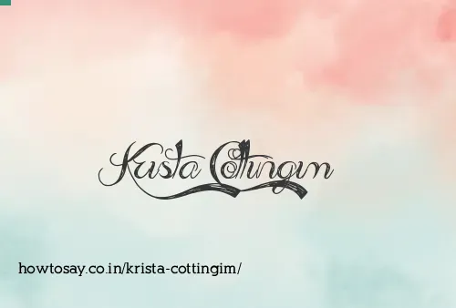Krista Cottingim