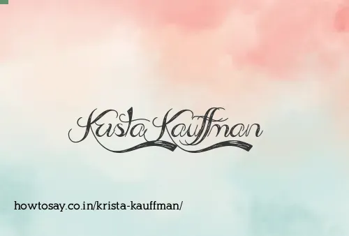 Krista Kauffman