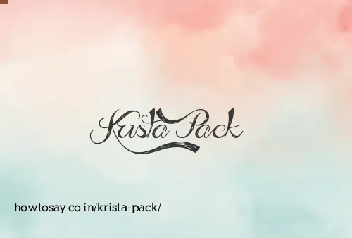 Krista Pack
