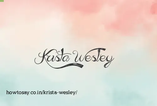 Krista Wesley