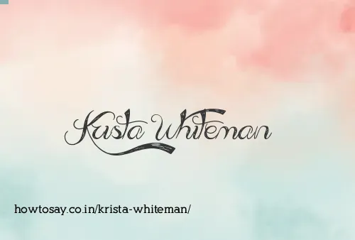 Krista Whiteman