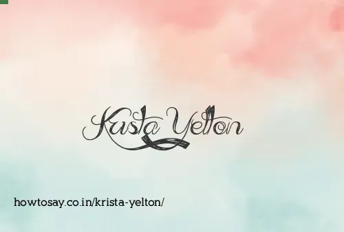 Krista Yelton