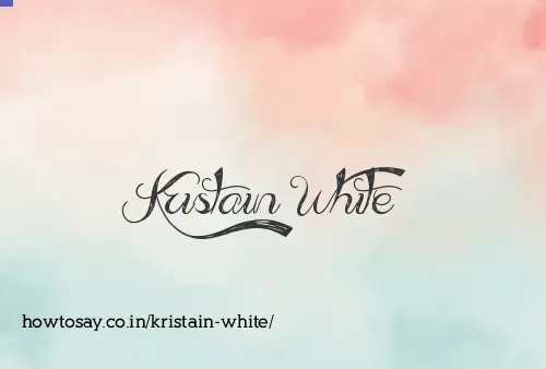 Kristain White