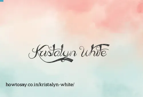 Kristalyn White
