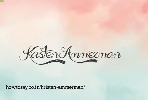 Kristen Ammerman