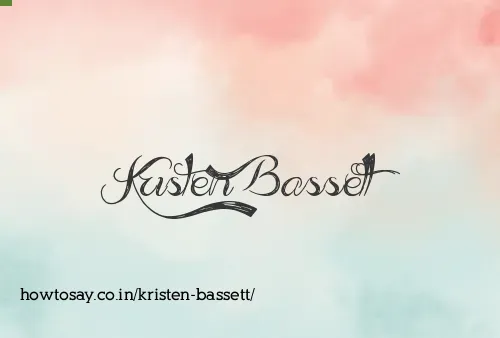 Kristen Bassett