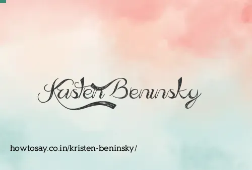 Kristen Beninsky