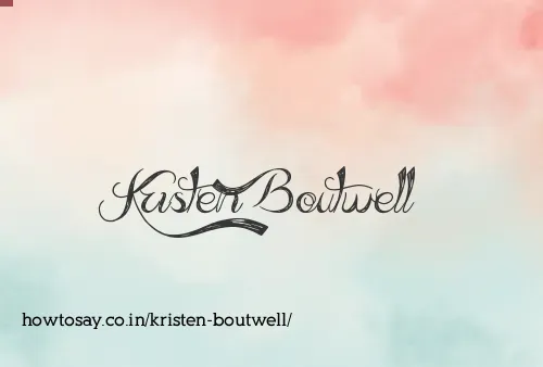 Kristen Boutwell