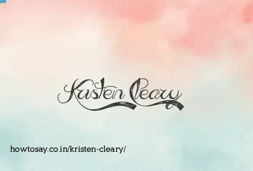 Kristen Cleary