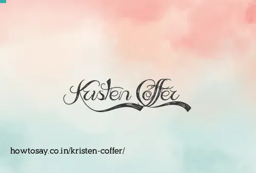 Kristen Coffer
