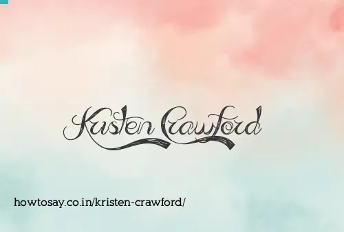 Kristen Crawford
