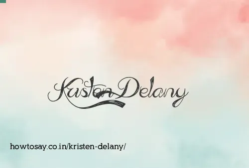 Kristen Delany
