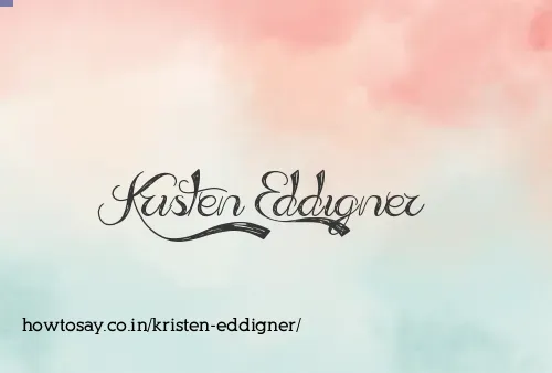 Kristen Eddigner